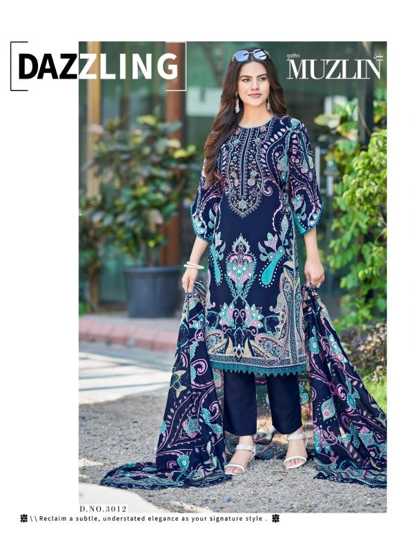 Mizaj muzlin vol-3 wholesale dress material online shopping india